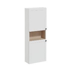 Vitra Root Classic 68532 Boy Dolabı, 55, Dar, Kısa, Mat Açık Gri